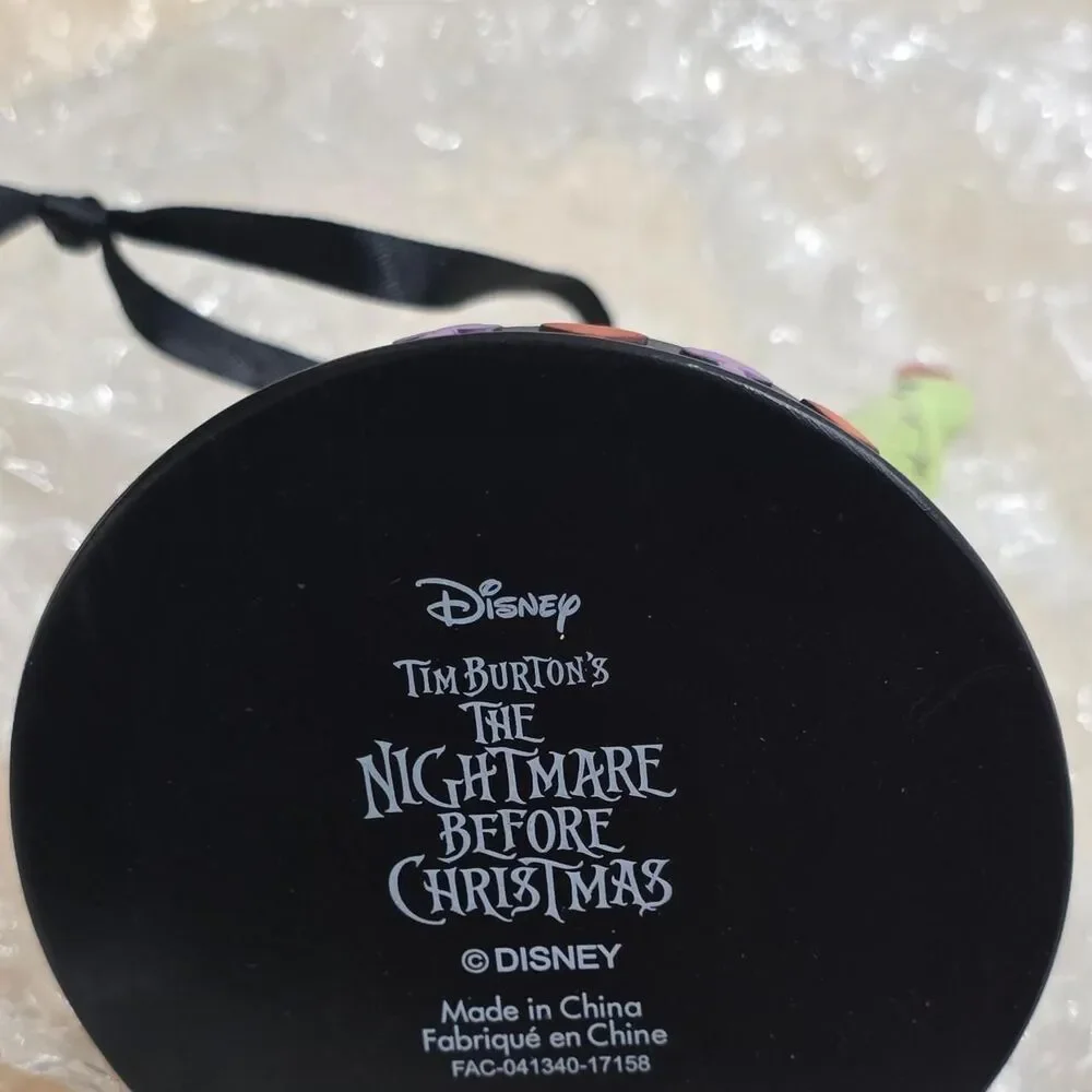 Disney Store Oogie Boogie Dice Glow in the Dark Sketchbook Ornament 2017